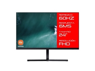 Monitor Xiaomi Bhr4510gl 24 Panel Led Ips Full HD 60hz 1080p Hdmi Vga Ultrafino Sin Bordes