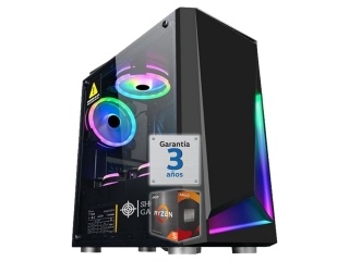 PC Gamer AMD Ryzen 5 5600G Ram 16Gb Ddr4 Nvme 500Gb Video Amd Vega 7 2Gb 1900mhz Wifi Hdmi Incluye Juegos