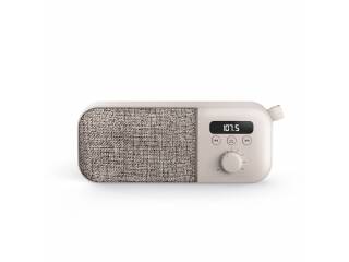 Parlante Portable Energy Sistem Fabric Box Radio Fm Hasta 8 Horas Autonomnia 3w Rms Con Salida Mini Jack 3.5mm
