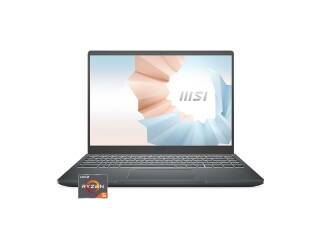 Notebook Msi Modern 14 B5m Amd Ryzen 5 5500u 4.0Ghz Ram 8Gb Ddr4 Nvme 256Gb Radeon Vega 7 Pantalla 14 Ips Fhd Win10