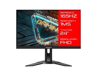 Monitor Gamer Gigabyte 24 G24f 2 165Hz 1Ms Full Hd 1080p Panel Ips Amd FreeSync 2x Hdmi Dp Compatible Vesa