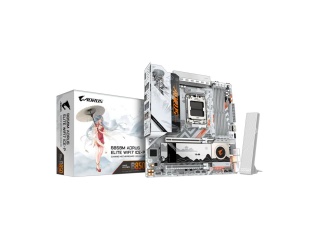 Motherboard GIGABYTE B850M A ELITE WIFI7 ICE-P Am5 Amd Ryzen Wifi7 Usb4 Bluetooth