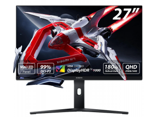Monitor Gamer XIAOMI 27 Mini LED G PRO 27i  WQHD 180Hz 1ms HDR
