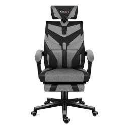 Silla Gamer HUZARO Hz-Combat 5.0 Air Mesh Malla de Nailon Hasta 140kg Regulable Reclinable Almohadon y Reposapies