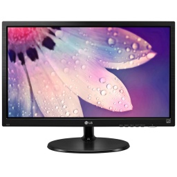 Monitor Led LG 19M38H-B 19'' HD Panel VA Antiparpadeo VGA Modo Lectura Vesa 75x75