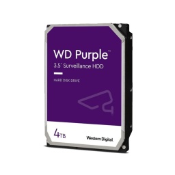 Disco Duro 4Tb WD Purpura 3.5 Sata3 6.0Gbps Intellipower Para Dvr y Sistemas De Seguridad