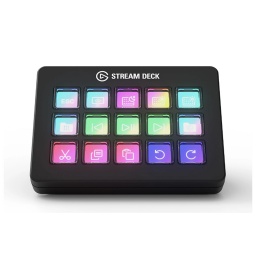 Stream Deck ELGATO Scissors Keys 10GBL9901 15 Botones LCD Personalizables para Streaming