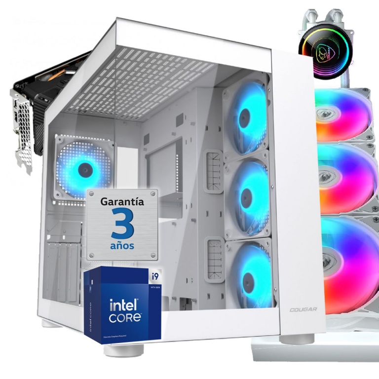 PC Gamer INTEL Core I9 14900F 14va Gen. Rtx 4090 24Gb Gamerock RAM 128Gb Ddr5 5600Mhz Ssd Nvme 4Tb Wifi Windows 11 Pro