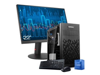 Equipo PC INTEL Core i7 12700 12va Gen - 16Gb - Ssd 512Gb - Wifi/Bt - Monitor 22" - Windows 11 Pro - Accesorios