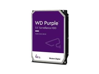 Disco Duro 4Tb WD Purpura 3.5 Sata3 6.0Gbps Intellipower Para Dvr y Sistemas De Seguridad