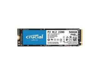 Solido Ssd Nvme M.2 Crucial P2 500Gb 2280 PCIe Gen 3.0 2300mbps Para Notebooks y Pcs