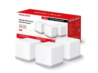 Access Point Mesh Wifi System Mercusys Halo S3 300Mbps Pack 3 Unidades