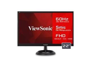Monitor Viewsonic 22  Va2261H-2 Full Hd 5ms Led backlit 60Hz Vga Hdmi Compatible Con Vesa