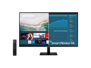 Monitor Samsung Smart M5 27 Apps Netflix Full Hd 8ms Hdr10 Wifi Bt Hdmi Usb Control de Voz AirPlay 2