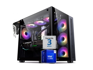 PC Gamer INTEL Core i9 14900f 32Gb 5600mhz Ddr5 Ssd Nvme 1Tb Video Nvidia Rtx 4060 8Gb Gddr6 Wifi Bt W11 3 A�os Garantia