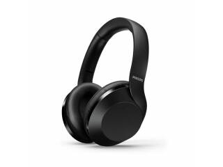 Auricular Philips Over Ear Taph802bk Inalambricos Bluetooth High Resolution Con Microfono 30 Horas Graves Profundos