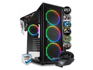 PC Gamer Amd Ryzen 5 Pro 4650G Ram 16Gb Ddr4 Nvme 128Gb Hdd 1Tb GeForce Gtx 1650 4Gb Hdmi Wifi Windows 10 64bit