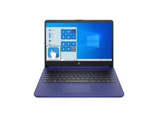 Notebook HP 14fq Dual Core Amd 3020e 2.6Gh Ram 4Gb eMMC 64Gb Pantalla 14 Hd Tactil W10