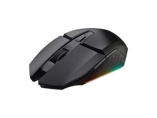 Mouse Gamer Trust Gxt 110 Felox Inalambrico Con Led Multicolor Negro