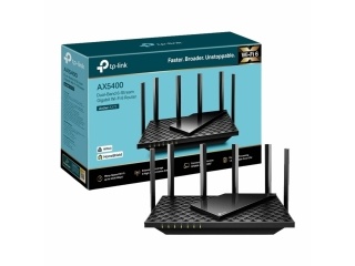 Router WiFi Tplink Archer Ax73 Ax5400 Wifi 6 4800mbps y 574mbps Dual Band 2.4 y 5Ghz Gigabit Mesh Cpu 3 Core 1.5Ghz