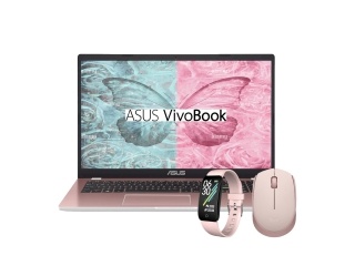 Notebook ASUS Vivobook L510ma Intel Pentium N6000 3.3Ghz Ram 4Gb Ssd 128Gb Pantalla 15.6 Fhd W11 Incluye Reloj y Mouse