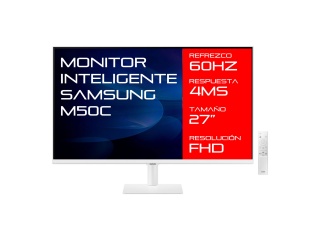 Monitor Inteligente SAMSUNG 27 M5 M50C Panel Led VA FHD 60hz 1080p Hdmi Compatible Vesa 100x100