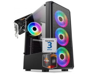 PC Gamer AMD Ryzen 7 5700x Video Rtx 4060 8Gb RAM 64Gb Ddr4 Ssd Nvme 2Tb Wifi Bluetooth Windows 11 64bit