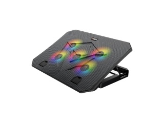 Bandeja Cooler Para Notebook y PS4  MEETION CP3030 5 Fanes RGB