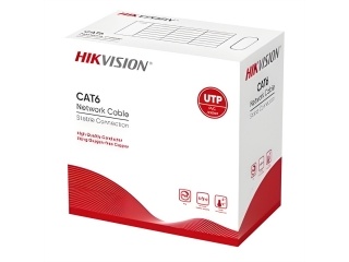 Cable UTP HIKVISION Cat6E 305m Cobre Exterior 0.55 mm