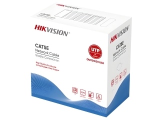 Cable UTP HIKVISION Cat5E 305m Exterior Cobre