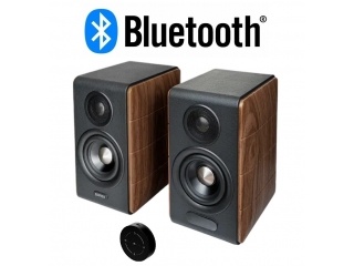 Parlantes EDIFIER 2.0 S880 MKII 88w RMS Bluetooth 5.3 USB-C Control Remoto Nogal