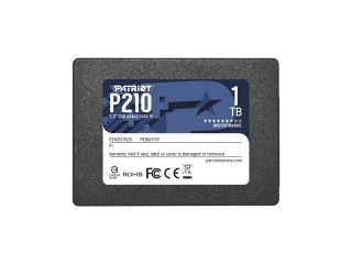 Solido Ssd PATRIOT 1Tb P210 2.5 Sata 3 6.0Gbps Para Notebooks y Pcs