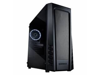 GABINETE RAIDMAX ZETA B04 VIDRIO 1 FAN LED NEGRO
