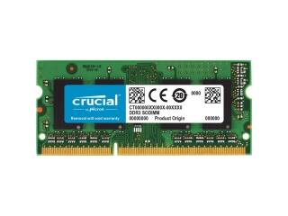MEMORIA RAM SODIMM CRUCIAL 4GB DDR3 1600MHZ