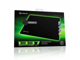 MOUSE PAD SHARKOON 1337 GAMING MAT TALLE L 35.5 X 25.5 X 0.3CM