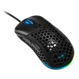 Mouse Gamer Sharkoon Light2 200 16000dpi Rgb Peso 50grs Con Cubierta Intercambiable