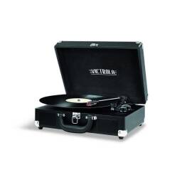 Vitrola Tocadiscos Vsc550btblk Suitcase Bluetooth Rca 3.5mm