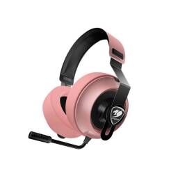 Auricular Gamer Cougar Phontum Essential Rosa 3.5mm Pc Ps4 Xbox One