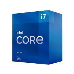 Procesador CPU Intel Core i7 11700f 11va Gen Octa Core 2.5 a 4.9Ghz Socket S1200 Con Fan -Requiere tarjeta gráfica-