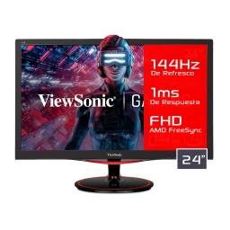 Monitor Gamer Viewsonic 24 Vx2458-mhd 144hz 1ms Fhd 1080p Amd FreeSync Premium 2x Hdmi Dp Compatible Con Vesa 100x100