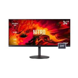 Monitor Acer 34 Ultra Wide Led 144Hz Gamer 1ms 3440x1440 Ips Hdmi Dp Amd Freesync