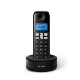 Telefono Philips D1311B Inalambrico Negro Con Manos Libres Plug & Play