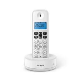 Telefono Philips D1311W Inalambrico Blanco Con Manos Libres Plug & Play