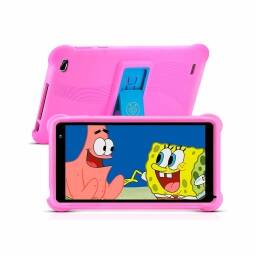 Tablet Benton Qunyico Y7 Kids Quad Core 1.7Ghz Ram 2gb 32gb Pantalla 7 Doble Camara 2mp Wifi Android Estuche y Juegos