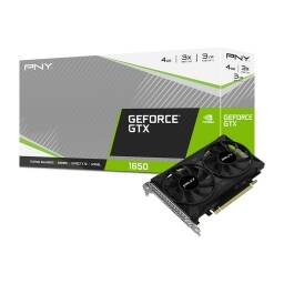 Tarjeta De Video Nvidia GeForce Pny Gtx 1650 4Gb Gddr6 Dual Fan Hdmi Dp