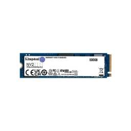 Solido Ssd Nvme M.2 Kingston Nv2 500Gb 2280 PCIe Gen 4.0 Para Notebooks y Pcs