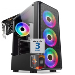 PC Gamer AMD Ryzen 7 5800XT B550 Video Rtx 3060 12Gb RAM 32Gb Ddr4 Ssd Nvme 1Tb Wifi Bluetooth Windows 11 64bit