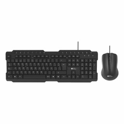 Combo Teclado y Mouse Shot Gaming Home And Office Usb Negro