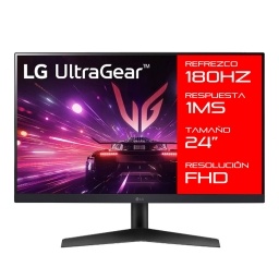 Monitor Gamer LG 24 24GS60F Ultra Gear 180Hz 1Ms Fhd 1080p Ips Amd FreeSync Hdr10