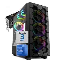 PC Gamer INTEL Core i7 14700F - Video Rtx 5060 8Gb - RAM 64Gb - 2Tb - Windows 11 Pro - 3 A�os Garant�a